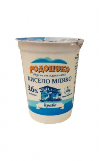 Кисело Мляко Родопско 500 г 3,6%